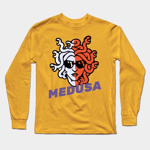 Medusa Long Sleeve T-Shirt by JETBLACK369